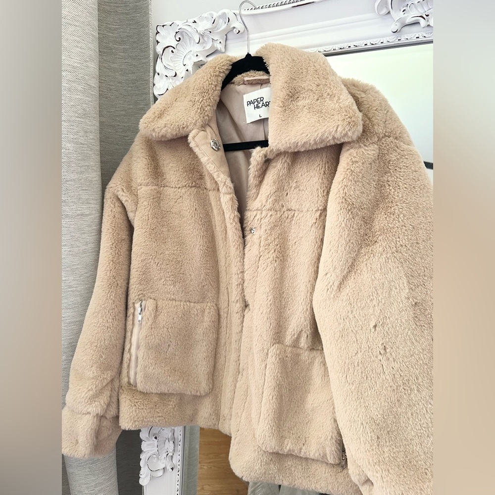 Dollygirl Fashion Soft Furry Jacket